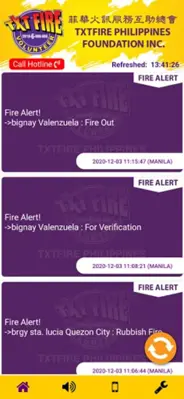 TXTFIRE PH android App screenshot 1